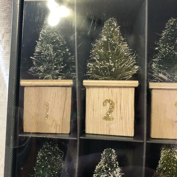 Threshold bottlebrush tree countdown calendar set Target brand - Picture 3 of 7